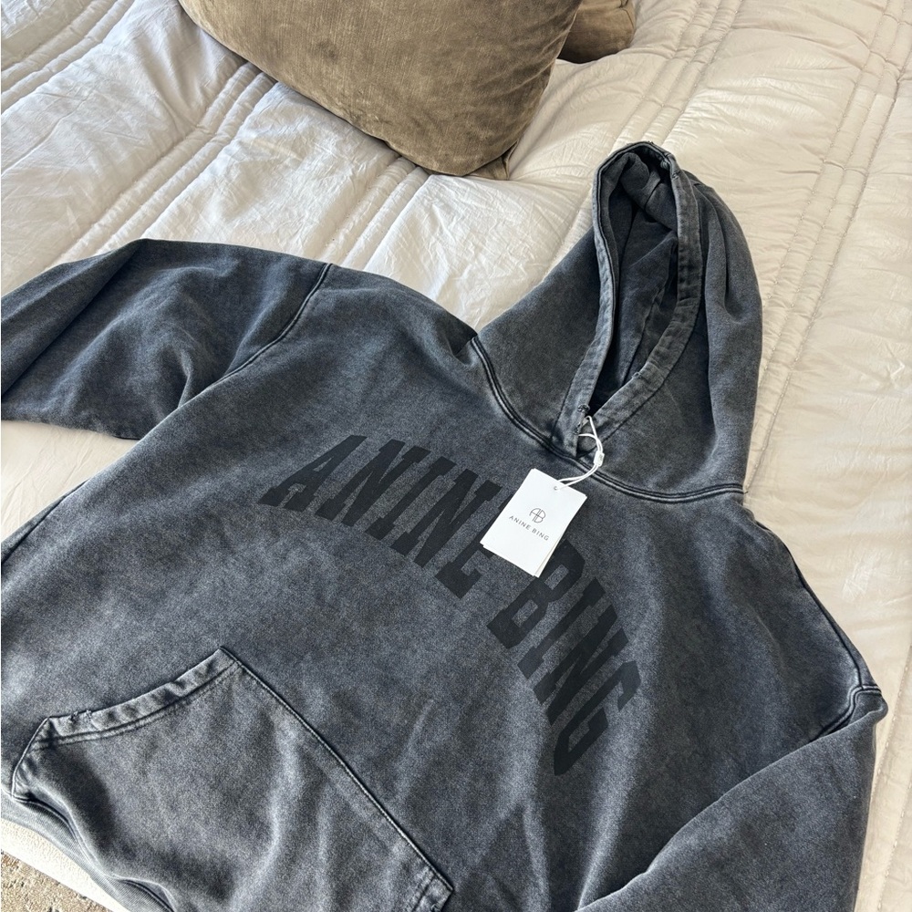 Anine Bing Charcoal Sweatshirt